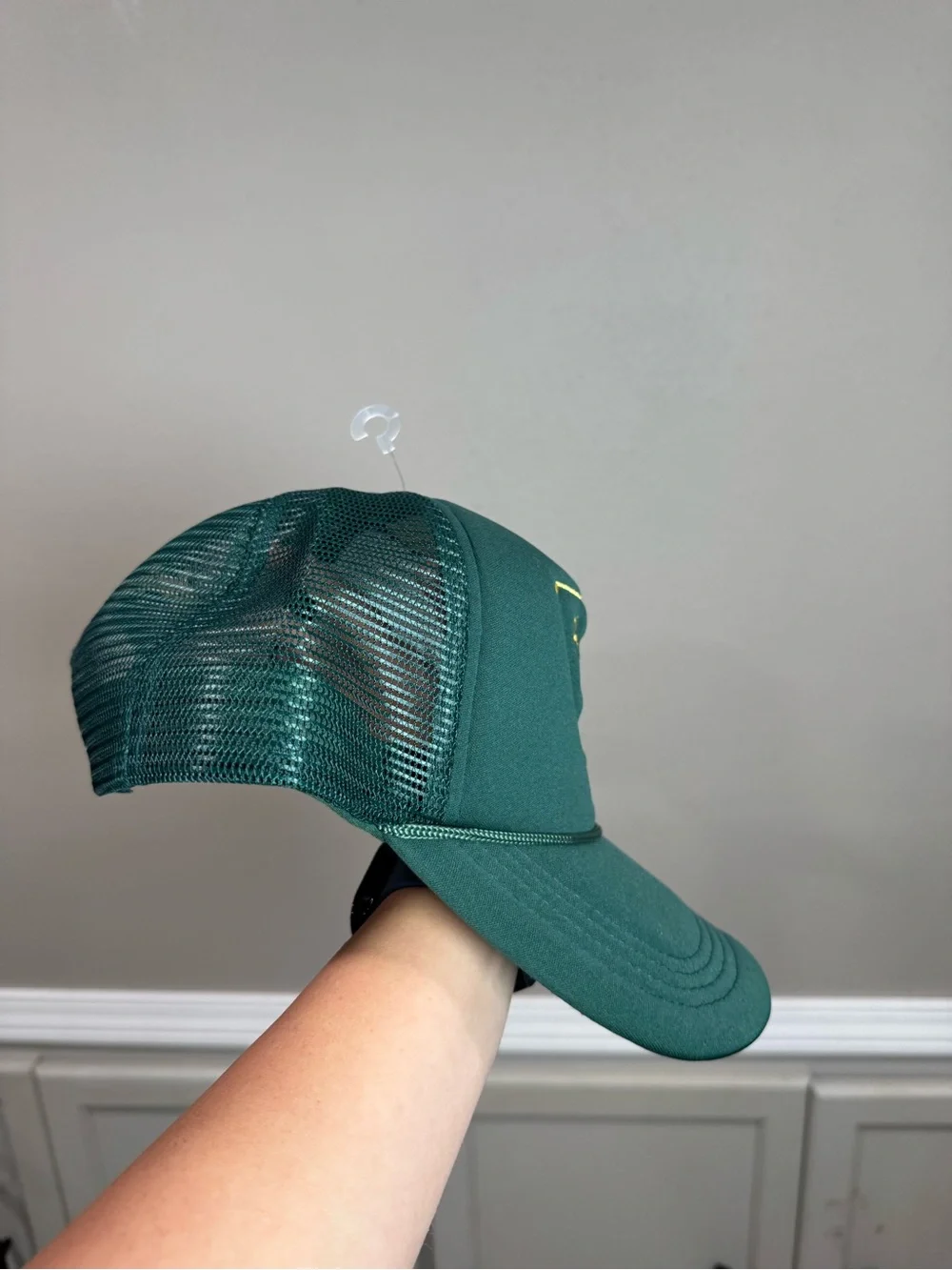 NEW Beverly Hills Rodeo Green Trucker Hat